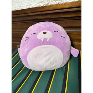 Squishmallow Winnie Purple Walrus Stuffie Plush Stuffed Animal 12"